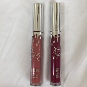 Kylie Matte Liquid Lipsticks Angel and Blitzen